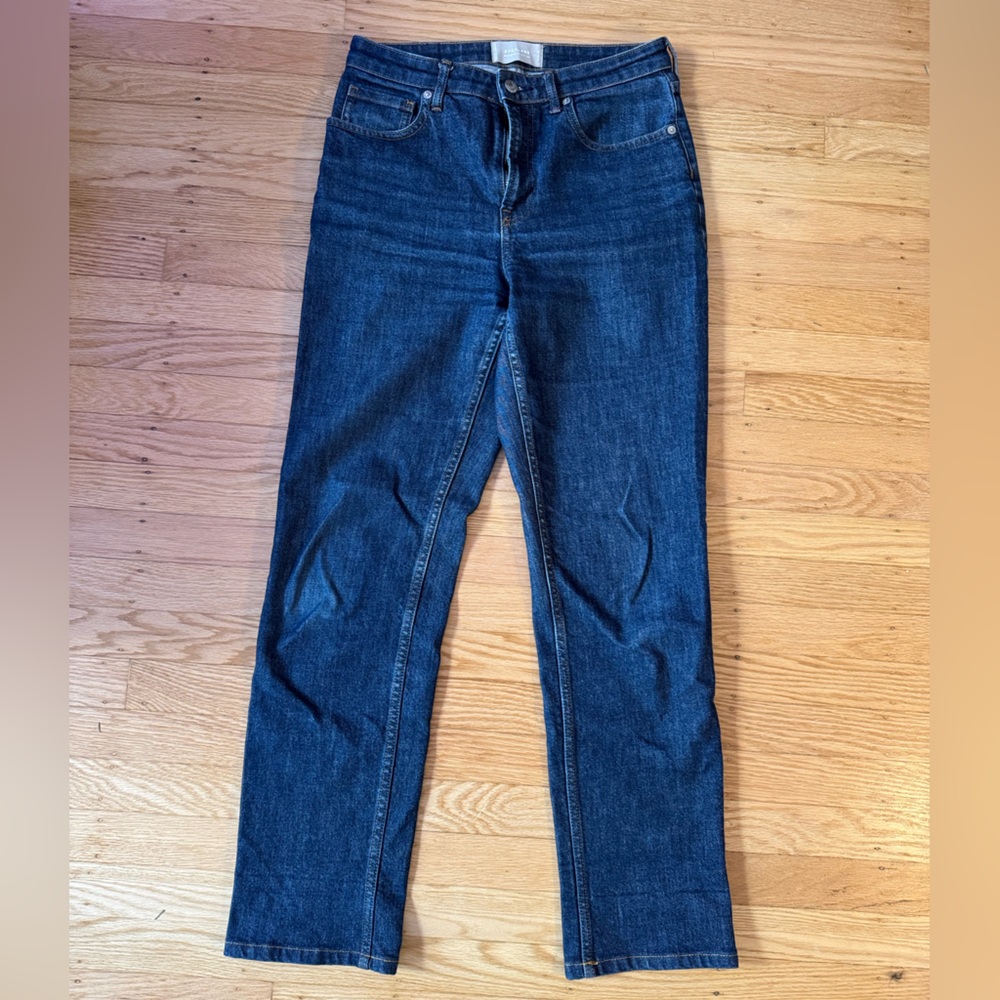 Everlane High Rise Straight Jean